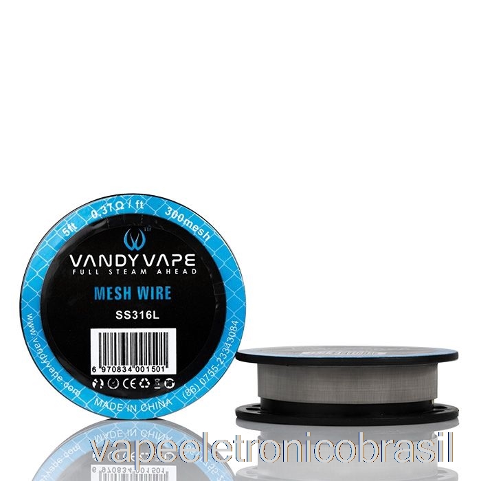 Vape Recarregável Vandy Vape Mesh Wire Carretéis - 5 Pés 2.93ohm 300mesh Ss316l